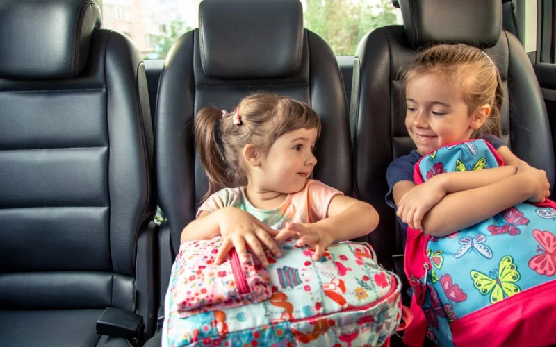happy students on bus, school safety, January 2025, Australia