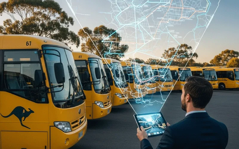 School bus fleet optimised with digital route mapping for reduced emissions